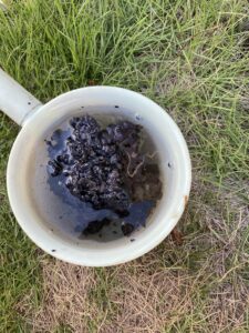 スラグで溶液を作る