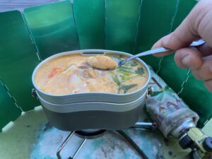 お庭散歩！ウニ茶碗蒸しを作ろう！